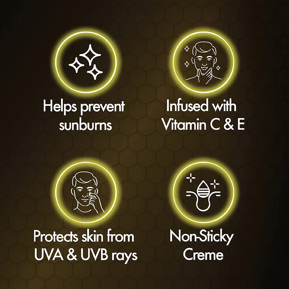 POND's  Men Daily Defence Spf 30 Face Crème For Normal Skin, 55 G, Pack Of 1