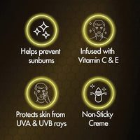 POND's  Men Daily Defence Spf 30 Face Crème For Normal Skin, 55 G, Pack Of 1