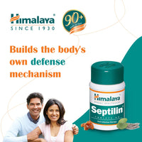 Himalaya Septilin Tablets - 60 Tablets & Himalaya Wellness Since 1930 Pure Herbs Triphala Bowel Wellness - 60 Tablets