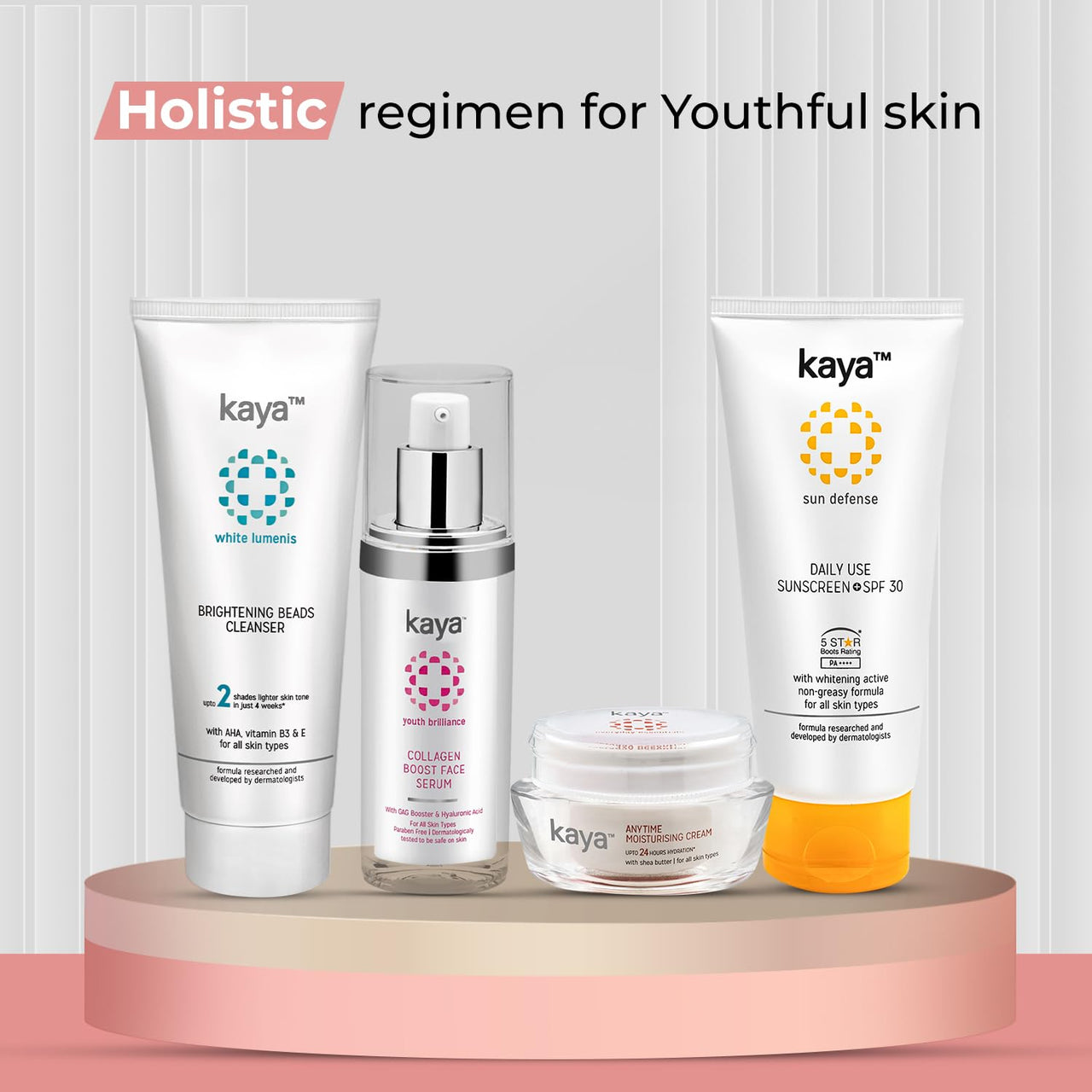 Kaya Clinic Collagen Boost Face Serum, Fine Lines & Wrinkles Reduction, Collage Booster, Light Weight Face Serum, Hydration, 30ml