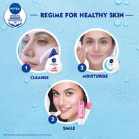 NIVEA Milk Delights Face Wash Caring Rosewater For Sensitive Skin 50ml, 50 ml