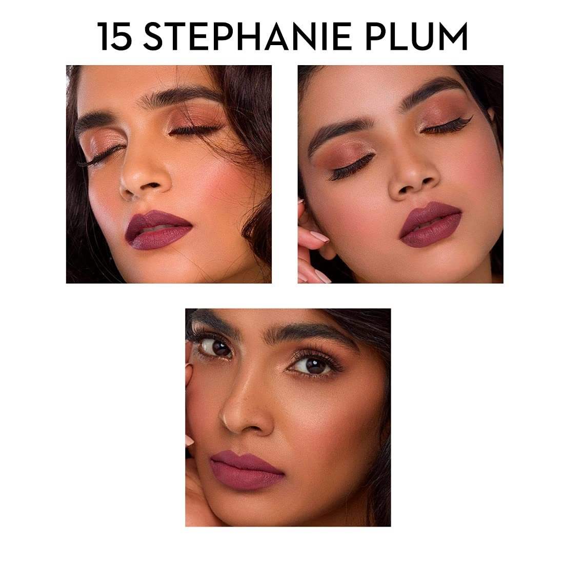 SUGAR Cosmetics Matte as Hell Lip Crayon | Lasts upto 8hrs | Water Resistent Lipstick for Women | 2.5gm - 15 Stephanie Plum