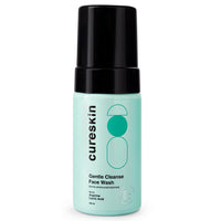 Cureskin Gentle Cleanse Brightening Face Wash with Lactic Acid AHA Foam Face Wash for Women and Men | Face Wash for Men and Women