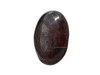 Small Ruby Palm Stone - Pocket Massage Worry Stone for Natural Body Chakra Balancing, Reiki Healing and Crystal Grid Ruby - Small