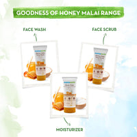 Mamaearth Honey Malai Oil-Free Face Moisturizer for Nourishing Glow - 80 g