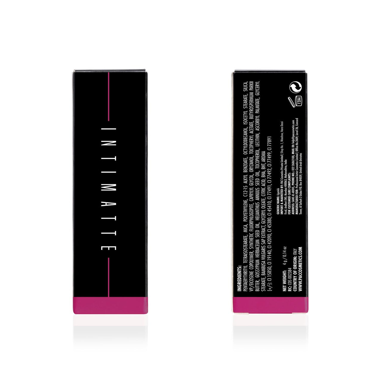 PAC Intimatte Lipstick (Playground)