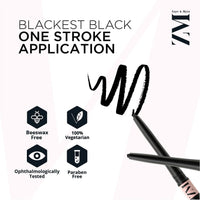 ZM Zayn & Myza Blink IT Kajal (0.35 GM) & Transfer Proof Power Matte Bullet Lipstick 3.2 GM (Apricot Blush) Combo