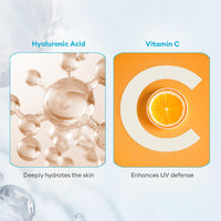 VLCC Aqua Light Sunscreen Gel SPF 50 PA+++ | Fast-Absorbing, Non-Greasy, No White Cast | Broad Spectrum UV Protection | Hyaluronic Acid & Vitamin C | Dry Touch, Lightweight, Hydrating Sunscreen - 100g