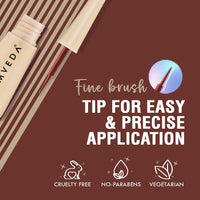 Glamveda Super Matte Liquid Eyeliner – Brown, Smudge-Proof, Waterproof, Quick Drying | 24-Hour Long Stay | Smooth Application | Bold, Clean, Smudge-Free Look