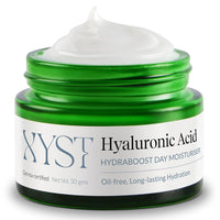 XYST Aquaxyl & Hyaluronic Acid Day Moisturizer for Hydration 50gm | Niacinamide & Pro Vitamin B5 | 100% Vegan, Oil free Face Cream | Women & Men | Derma certified | All skin types
