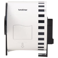 Brother Genuine, DK-2205 Continuous Paper Label Roll, Cut-to-Length Label, 2.4” x 100 Feet, (1) Roll Per Box 1 Roll