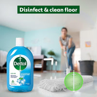 Dettol Liquid Disinfectant for Personal Hygiene, Surface Disinfection, Floor Cleaner (Menthol Cool, 550ml)