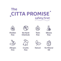 CITTA | Diaper Rash Cream | Treat & Heal Rashes and Inflammation| Diaper Rash Cream with Zinc Oxide & Chamomile| | 5X moisture-rich| | 50g | Baby products | Diaper cream for babies |