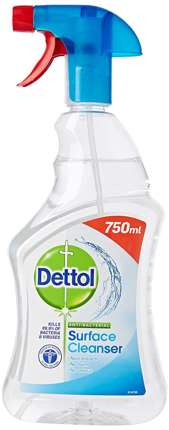 Dettol Antibacterial Surface Cleanser Spray, 750ml
