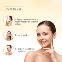 KAZIMA Aloe Papaya Gel with Pure Aloe Vera, Papaya & Vitamin C, E for Face, Skin & Hair - Anti-aging, Moisturizing, Skin Lightening, Acne Scars, Wrinkles, Sunburn & Dark Circles (500 Gram)