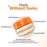 Mamaearth Vitamin C Moisture Therapy Lip Balm Spf 50 Dry & Chapped Lips 15 G|Heals, Brightens, Protects|Glossy Finish|Coconut Oil, Shea Butter, Ceramides, Kojic Acid100% Free Of Petroleum Jelly,White