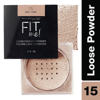 Maybelline New York Loose Finishing Powder, Mascara, Liquid Foundation, Matte Finish, Volumizing, Lengthening, Black, 30ml