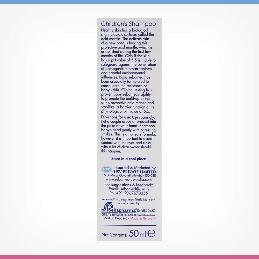 Sebamed Children’s Shampoo (50ml) & Seba med gentle baby wash ( 50ml)