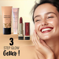 FACESCANADA Peaches N Cream Tinted Moisturizer - Light 01, 35 G And Faces Canada Magneteyes Eyeliner - Black, 3.5Ml