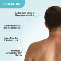 Fixderma Nigrifix Exfoliating Body Wash with 5% Actives (Lactic Acid, Glycolic Acid, Niacinamide Acid & Vitamin E) | Gentle Exfoliating Shower Gel | Improves Skin Tone | Body Wash Shower Gel for Women & Men -200ml