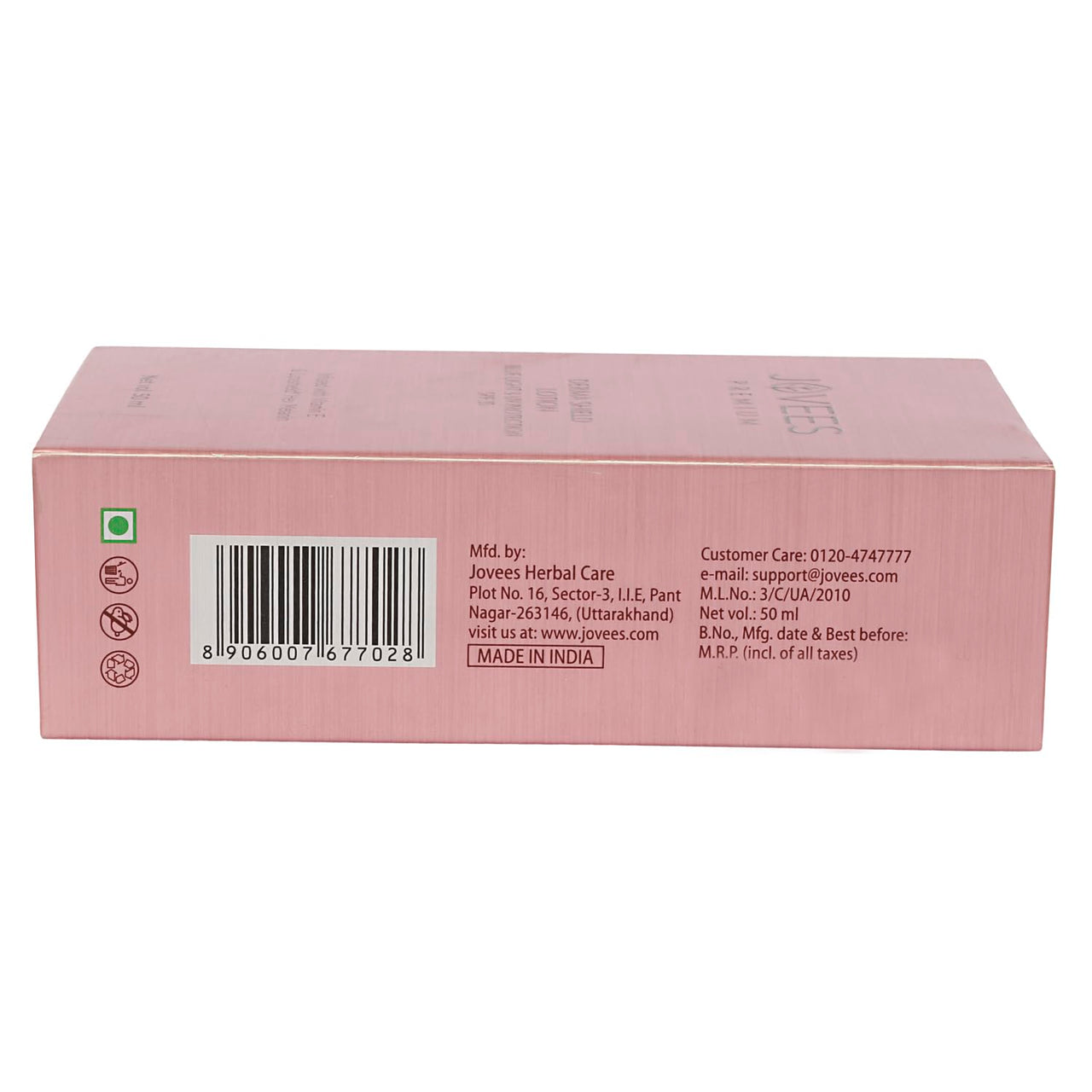 Jovees Premium Derma Shield Lotion SPF-35 for blue light & UV Protection 50ml