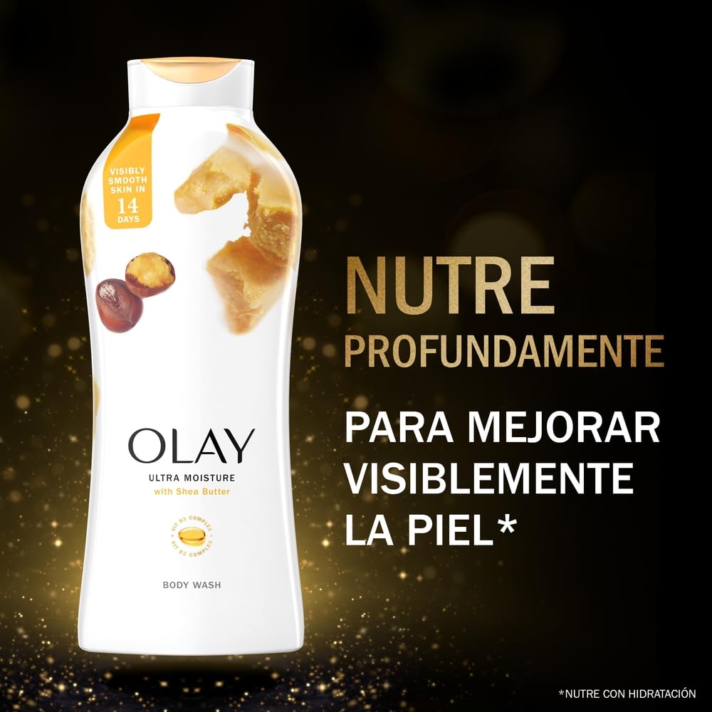 Olay Ultra Moisture Shea Butter Body Wash 650ml