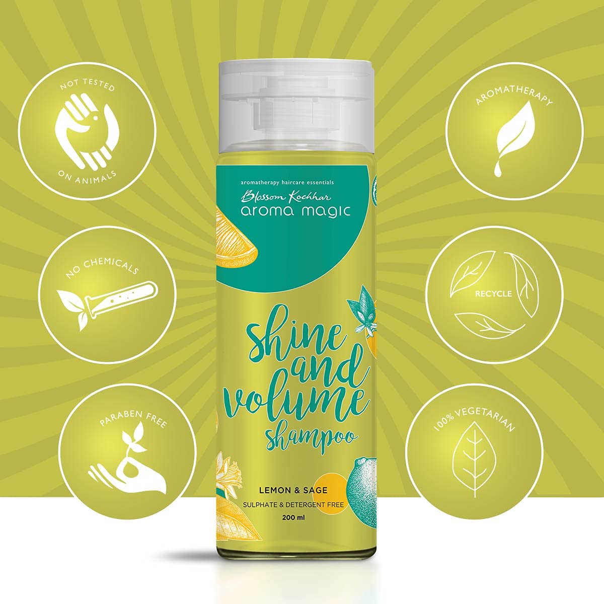 Aroma Magic Shine & Volume Shampoo - 200ml