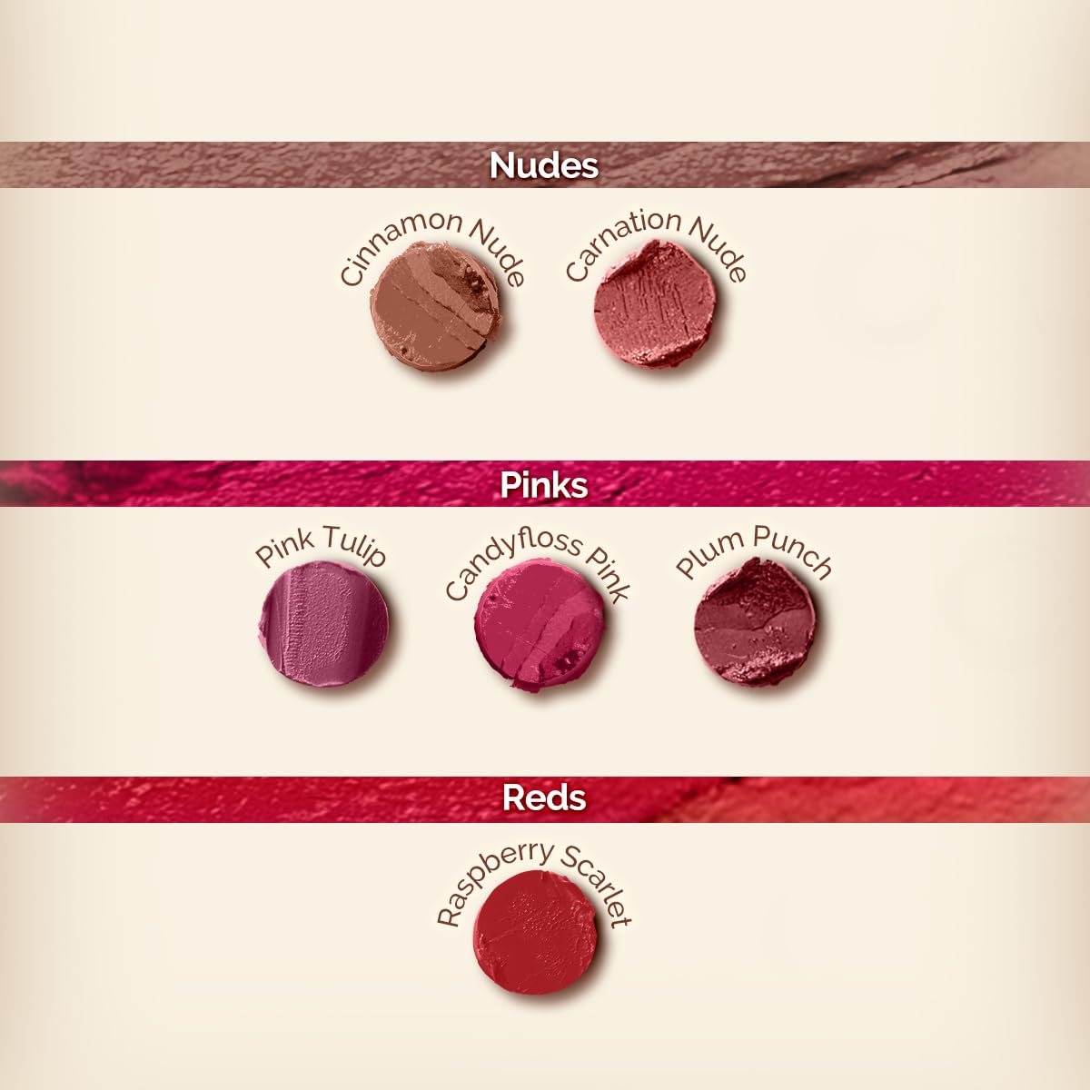 Mamaearth Moisture Matte Longstay Mini Lipstick with Avocado Oil & Vitamin E for 12 Hour Long Stay-01 Carnation Nude - 0.7 g