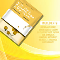 SEA SOUL Anti-Ageing Peel Off Mask - 20g | With Bakuchiol & Niacinamide for Skin Brightening, Fine Line Reduction & Collagen Boost | Anti Wrinkle & Detox Face Mask for Glowing Skin