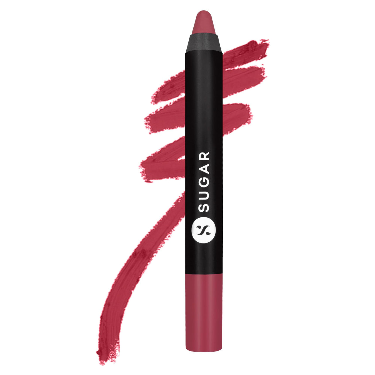 SUGAR Cosmetics Matte as Hell Lip Crayon | Lasts upto 8hrs | Water Resistent Lipstick for Women | 2.5gm - 28 Honey Rider