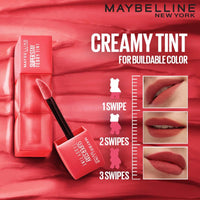 Maybelline New York Super Stay Teddy Tint - Lip and Cheek Color, Latte To Go, 5ml | Teddy Soft Matte up to 12Hr | Multi Use |Comfortable Long wear formula |Buildable |Natural flushed look in one swipe