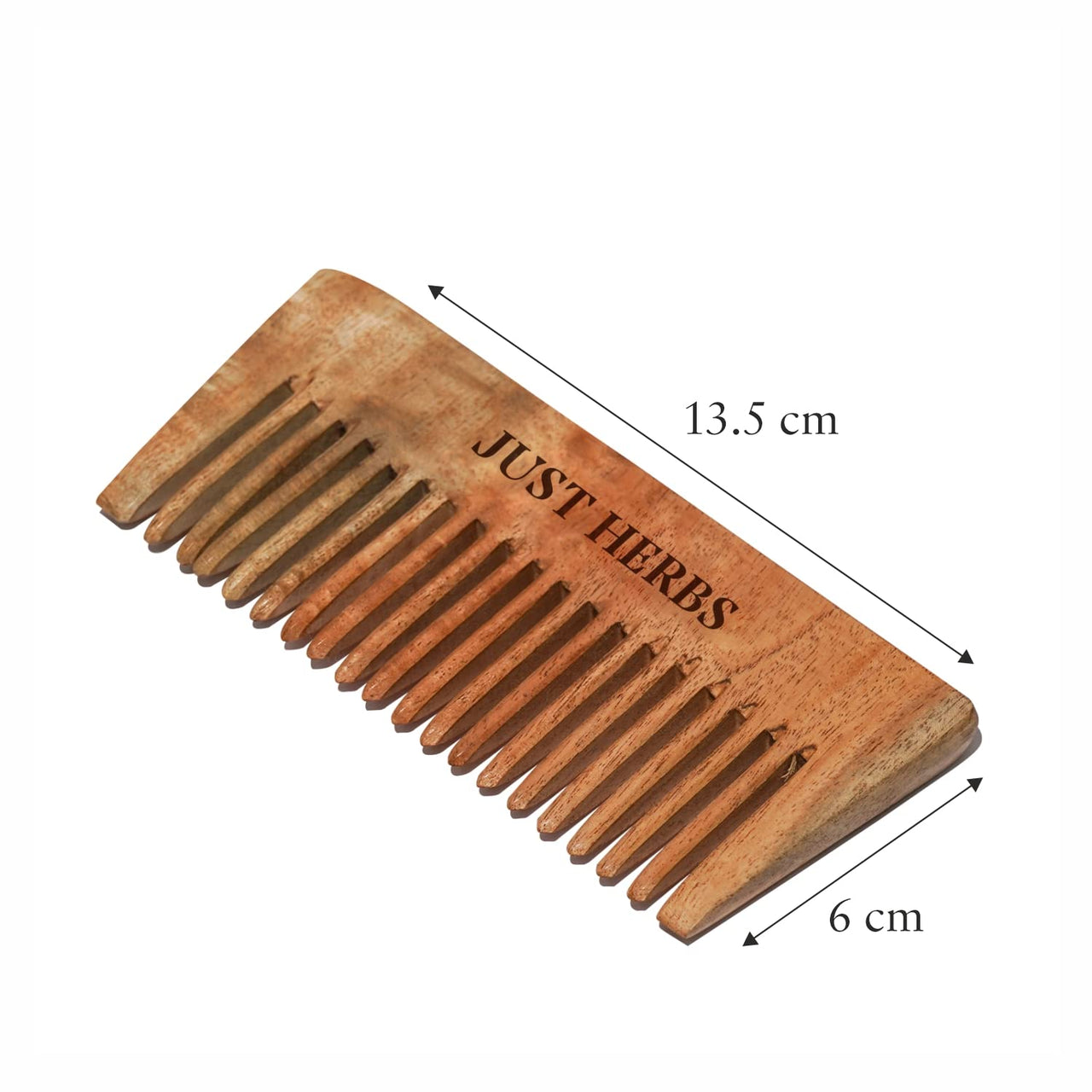 Just Herbs Hair Care & Protection Combo With Silky Strength Shampoo & Neem Wooden Comb, Pack Of 1