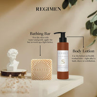 Sadhev Ayurvedic Goat Milk And Jojoba Butter Bathing Soap For Dull Dry Pigmented And Tanned Skin Chemical Free - 125g (Pack of 1)