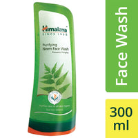 Himalaya Herbals Purifying Neem Face Wash, 300ml and Himalaya Herbals Fairness Kesar Face Wash, 50ml