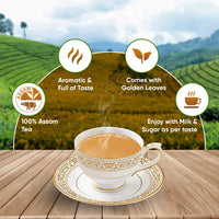 GOODRICKE Khaass Assam Tea - 1 Kg | 100% Natural Assam Milk Tea | Richer Taste & Flavoured Chai | Blended with Golden Leaves | Sweet Lasting Aftertaste