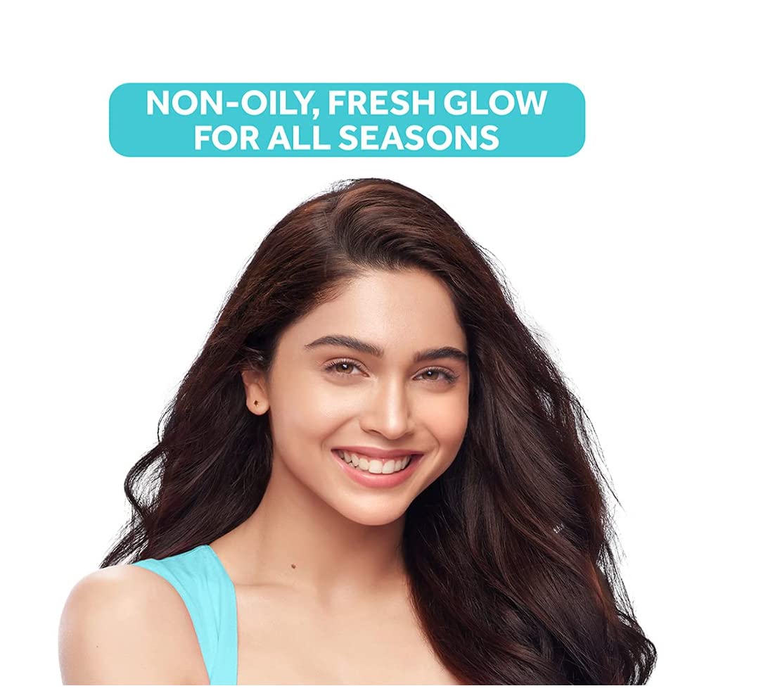 POND's Light Moisturizer For Soft, Glowing Skin, With Vitamin C, E & Niacinamide, 24Hr Hydration, Lightweight Non-Oily Cream, Spreads Easily, 100 Ml