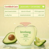 lovelang Avocado + Ceramide Shampoo | Damage Repair & Moisture Lock | for Dry, Brittle Hair | Fruity Avocado Scent | 230ml