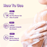 Plum BodyLovin' Everythin' Plum Shower Gel | SLS-Free Body Wash For Women | Long Lasting Peppy Fruity Fragrance | Aloe-Infused Nourishing Body Cleanser For Soft & Smooth Skin (240 ml)