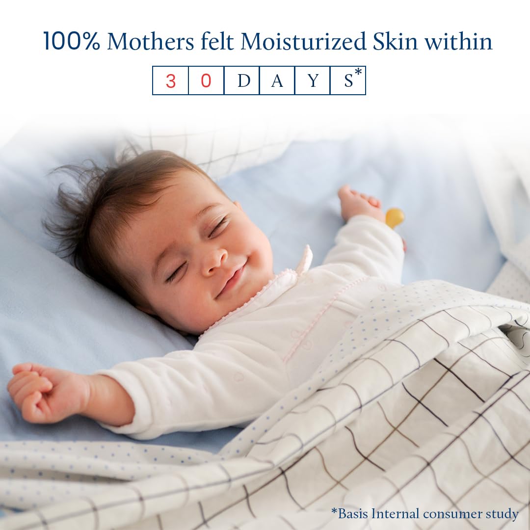 Blue Nectar Ayurvedic Baby Oil with Organic Ghee, 100% Natural Baby Massage Oil With Coconut Oil & Olive Oil | Dermatologically Tested (200ml)