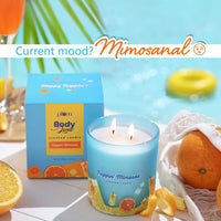 Plum BodyLovin’ Trippin’ Mimosas Scented Candle | Long-Lasting Fragrance | Evenly Melting Wax