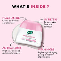 Joy Brightening Face Cream with SPF 25 PA+++ & Niacinamide - Ultra Light & Non Sticky | Summer Face Cream For Natural Glowing Skin & Sun Protection 50ml