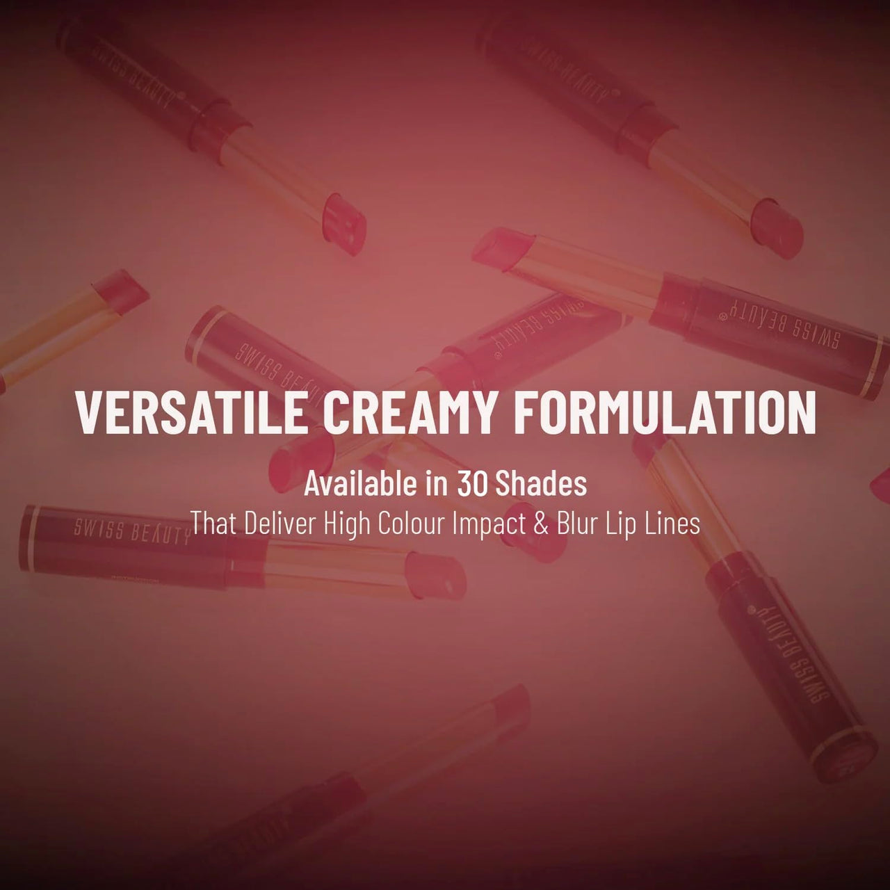 Swiss Beauty Non-Tranfer Matte Lipstick, Smooth & Waterproof, Sand Rose, 2g