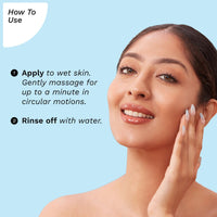 Pilgrim SWISS AQUA RUSH™ HYDRATING FACE WASH for men & women | Crafted with powerful hydrators - Pentavitin, Aquaxyl, Swiss Aqua Rush | Hydrating Face wash | Refreshes skin & restores hydration|100 ml