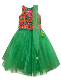 A.T.U.N Girls Lehenga Choli