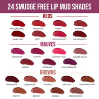 Insight Cosmetics Smudge Free Lip Mud|Ultra Matte Flawless Texture |smudge Proof |Water Proof |Long Lasting |Non Transferable |One Strock Application |Light Weight Formula,3.5 gm (Dusky Eve, 3.5 gm)