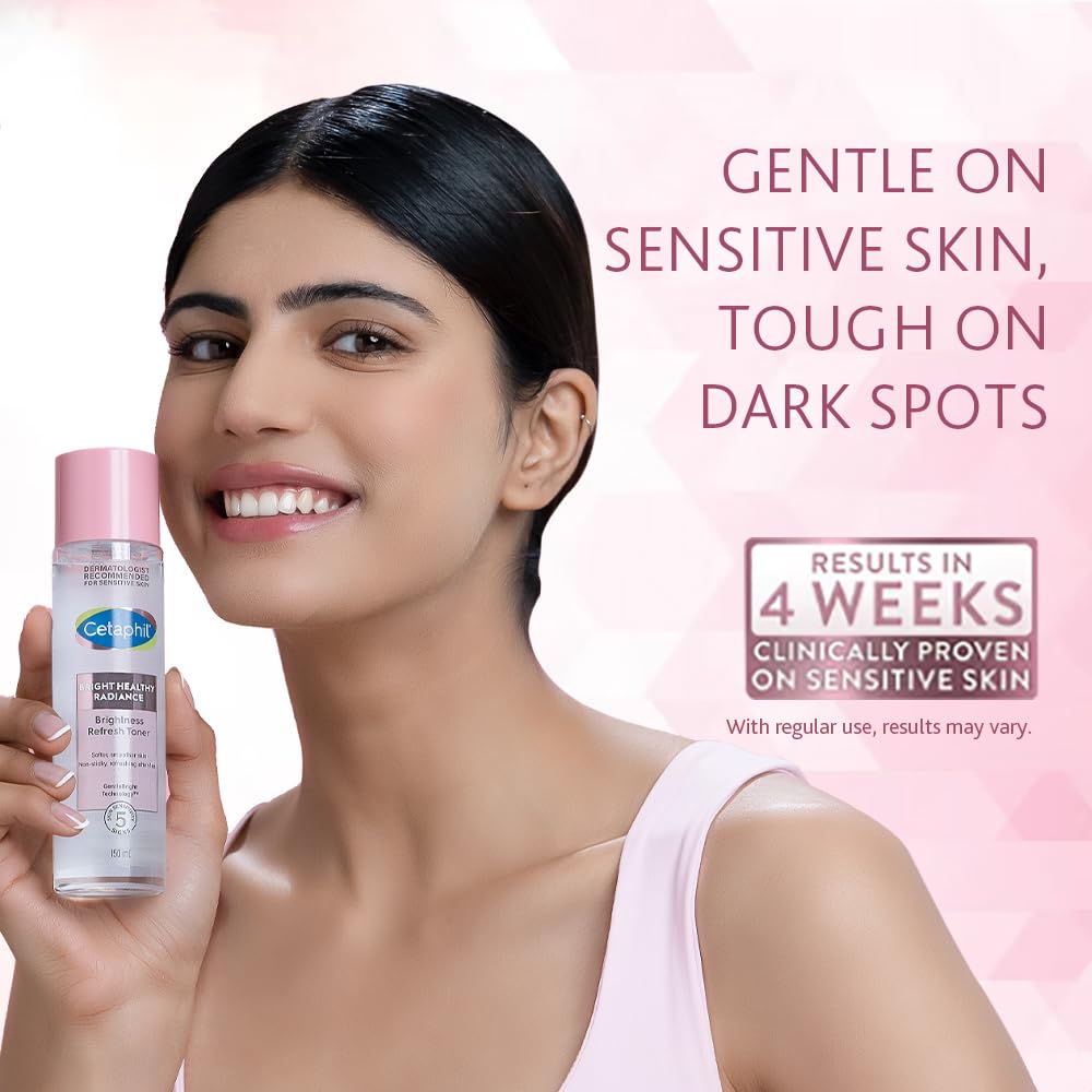 CetaphilBrightHealthyNiacinamideVitaminB3SeaDaffodilExtractRadianceRefreshTonerCreamWhitePackof150ml Optimal Hydration Lightweight Serum 30 ml
