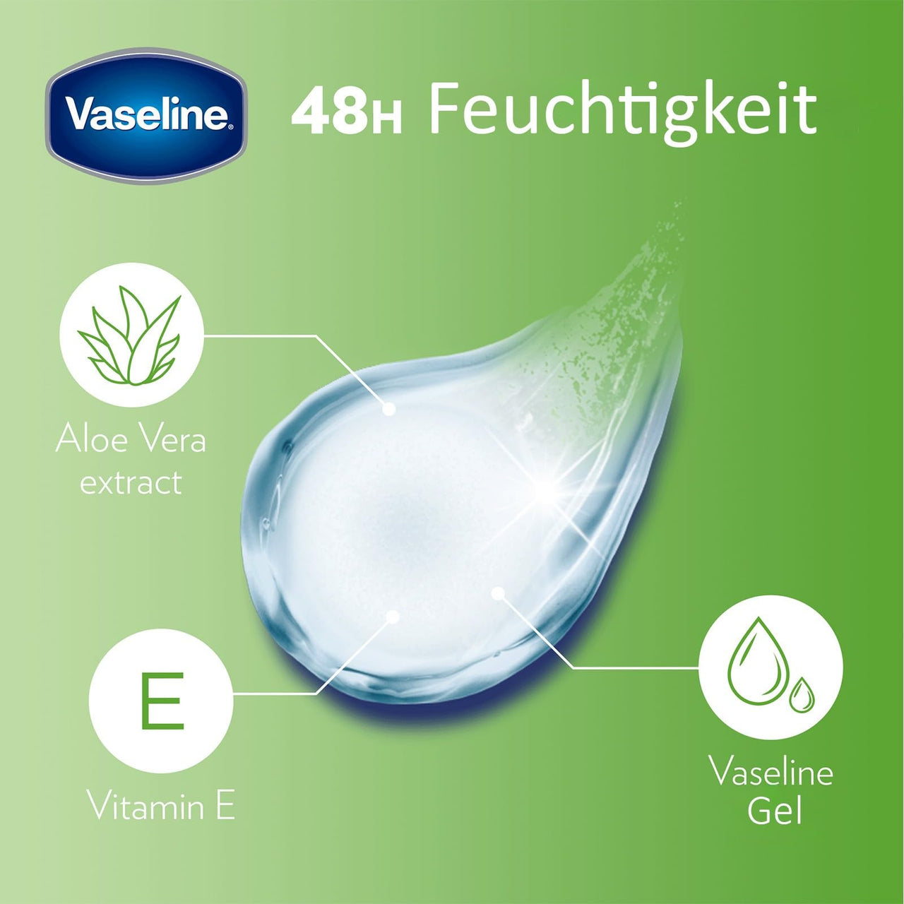 Vaseline Aloe Fresh Lip Therapy Stick- .16 Oz, Aloe Vera