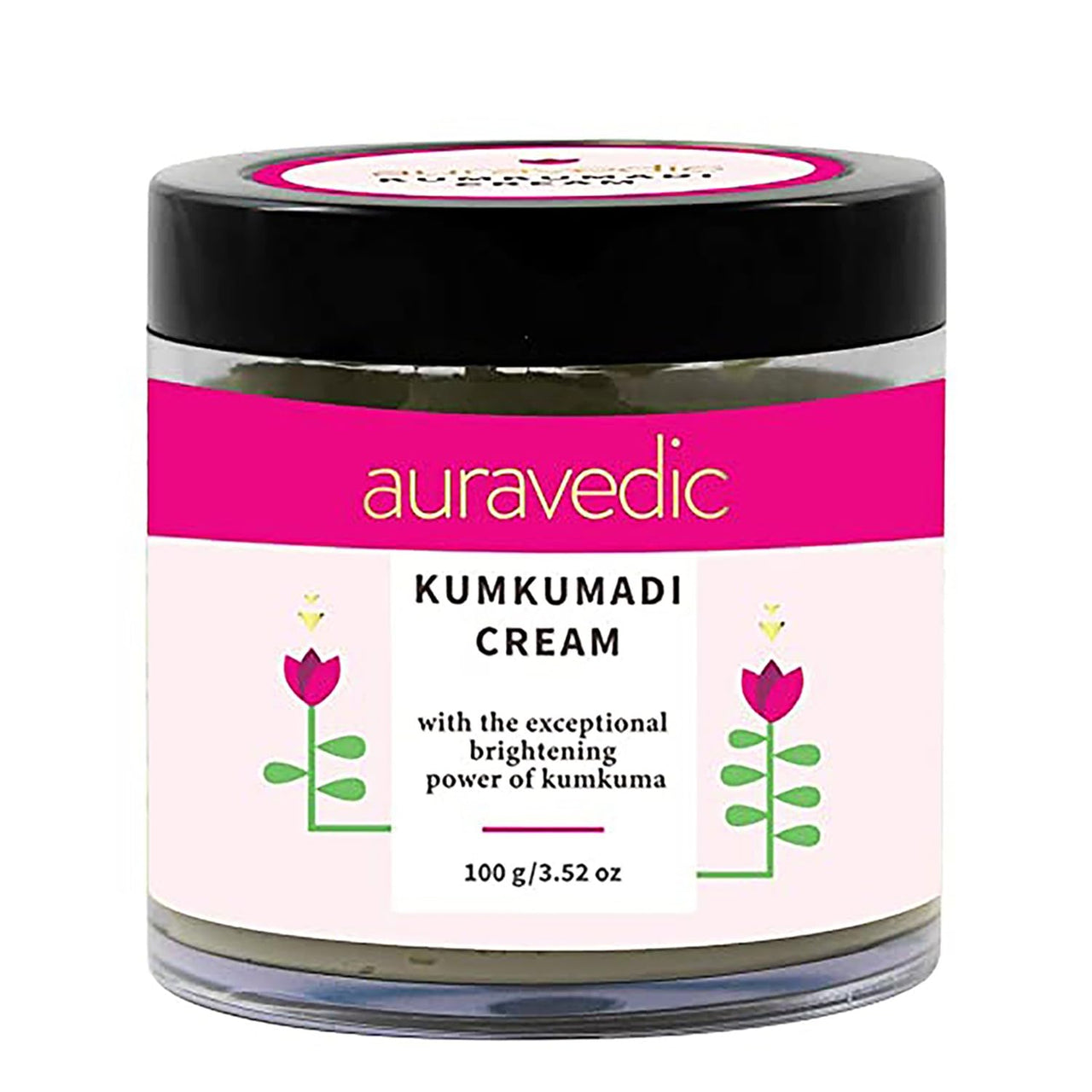 Auravedic Kumkumadi Face Cream For Glowing Skin With Kumkumadi Oil For Face 100g Pigmentation Cream Moisturizer For Dark Spots Detan Blemishes