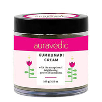 Auravedic Kumkumadi Face Cream For Glowing Skin With Kumkumadi Oil For Face 100g Pigmentation Cream Moisturizer For Dark Spots Detan Blemishes