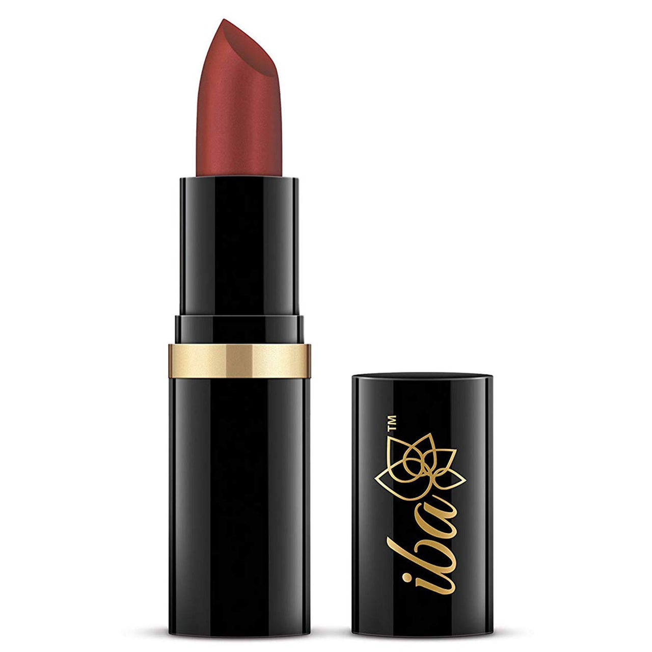 Iba Pure Lips Moisture Rich Lipstick for Women- A90 Coral Glow, 4g | High Glossy, Creamy Finish & Smooth Texture| Hydrated Lips | Enriched with Vitamin E, Coconut Oil & Shea Butter | Intense Colour & Highly Pigmented | Lip Makeup